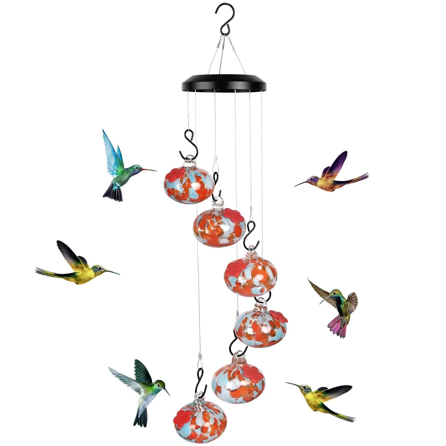 New Charming Wind Chimes, Hummingbird feeders Garden Decor