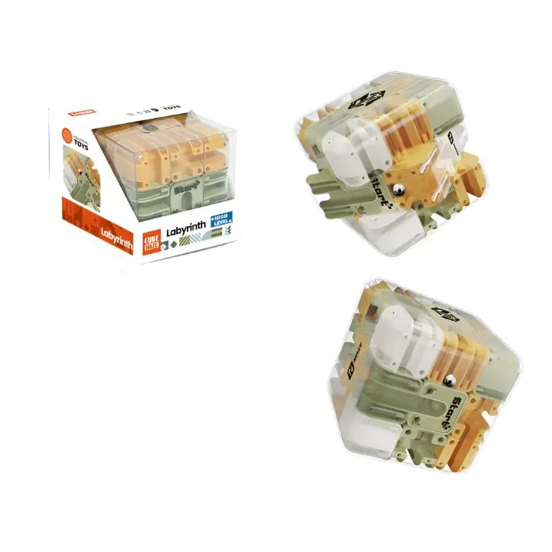 Large Labyrinth 3D Puzzle Maze Cube - Engaging Brain Teaser Toy