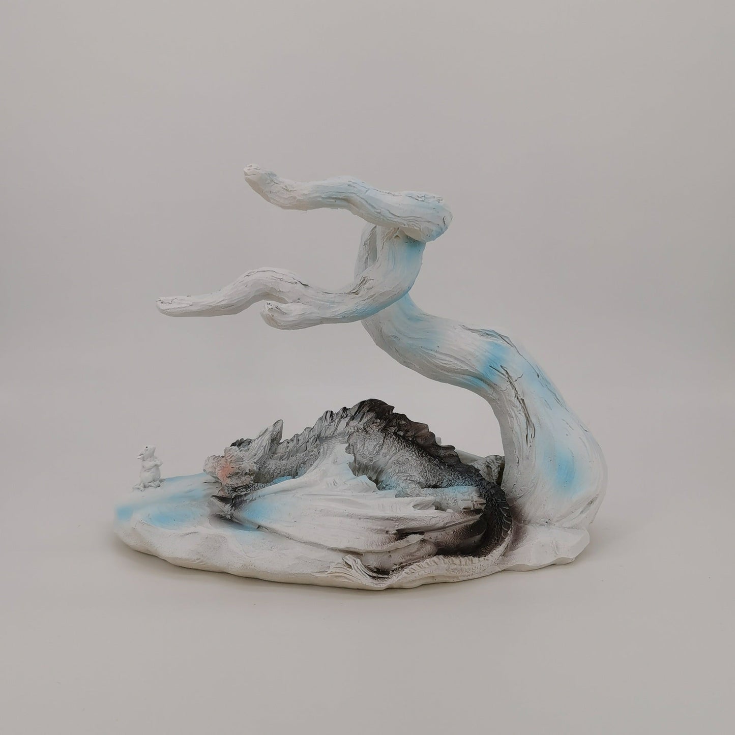 Dragon And Mouse - Art Sculpture