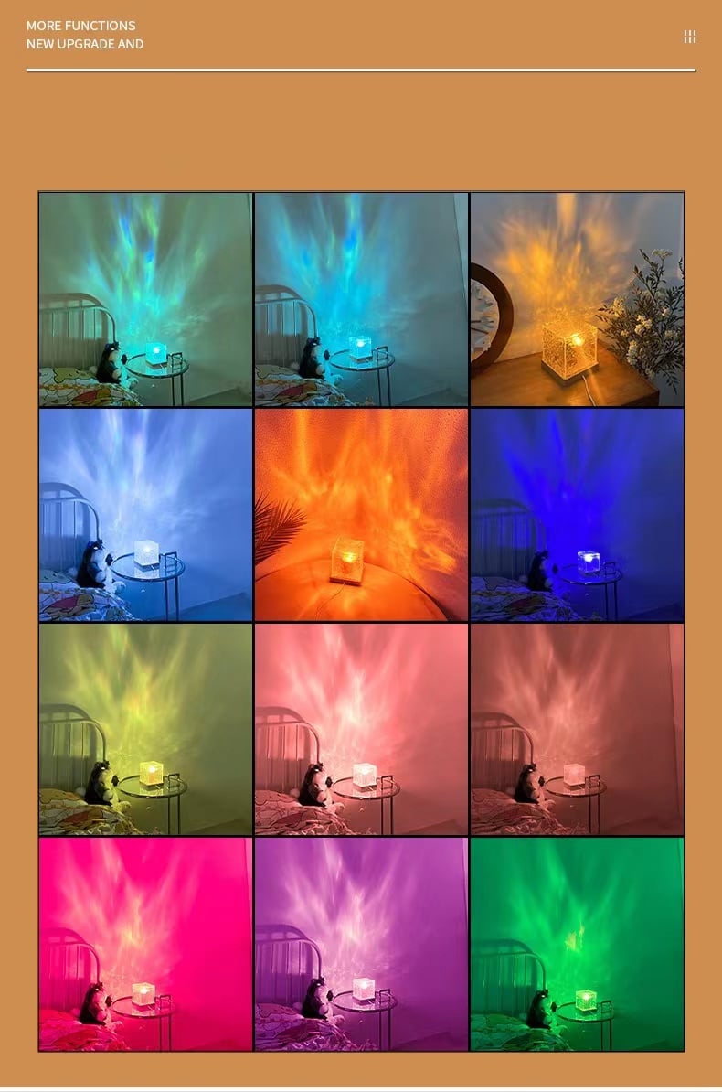 (đ„Discount this week - 48% OFF) đWater wave Lamp