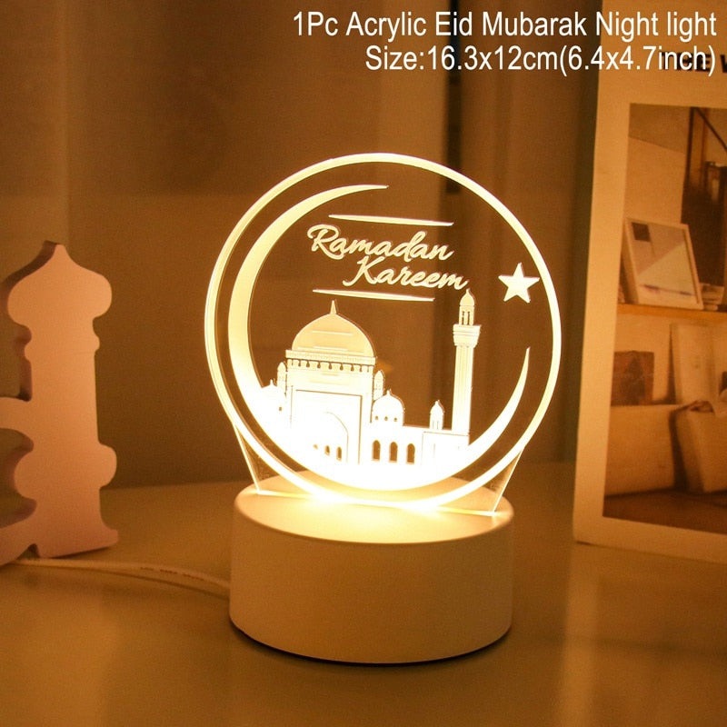 Eid Mubarak Led Light