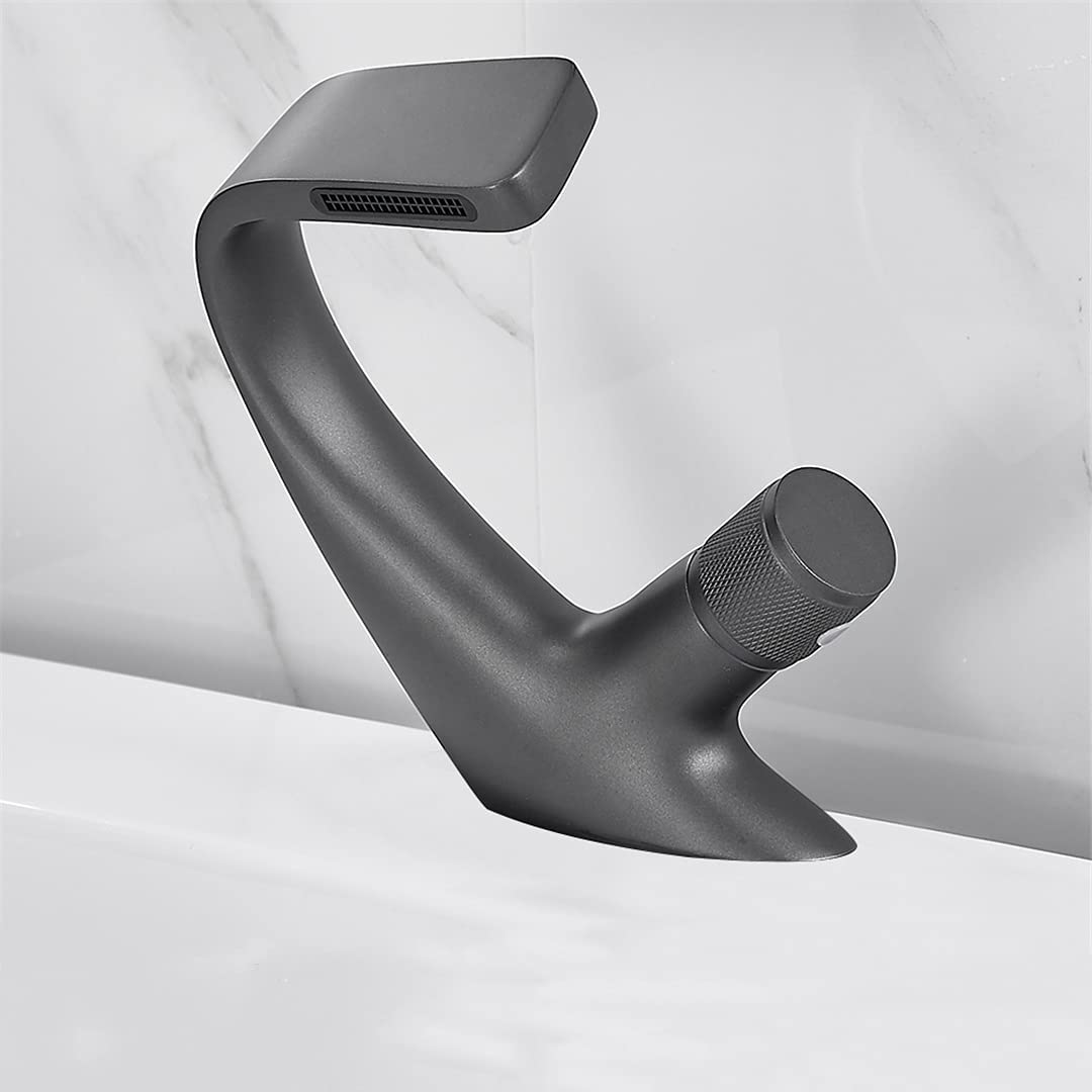 Elegant Crane Mixer Basin Faucet