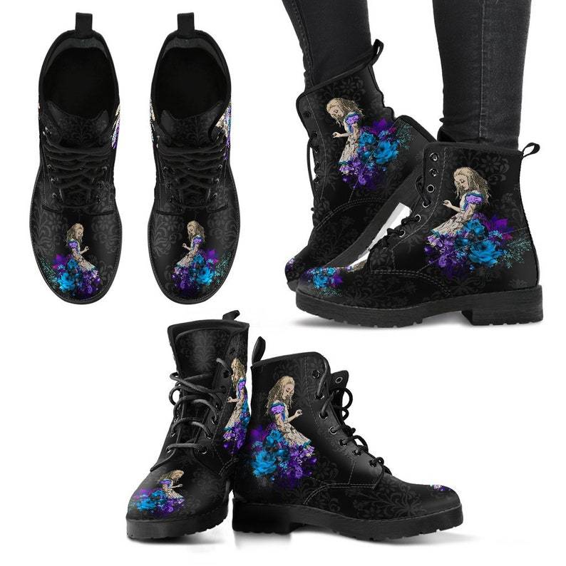 PRINTING STYLE SKULL MARTIN BOOTS FOR MEN AND WOMEN