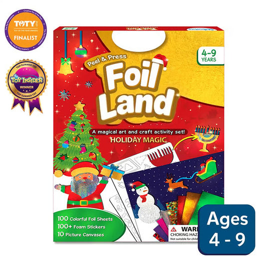 🏆Flash Sale⚡ 50K+ SOLD!💥Foil Art & Craft Activity 🤲💓No Mess Art Kit