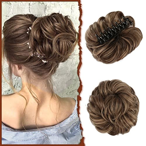 Claw Clip Messy Bun Hair Piece