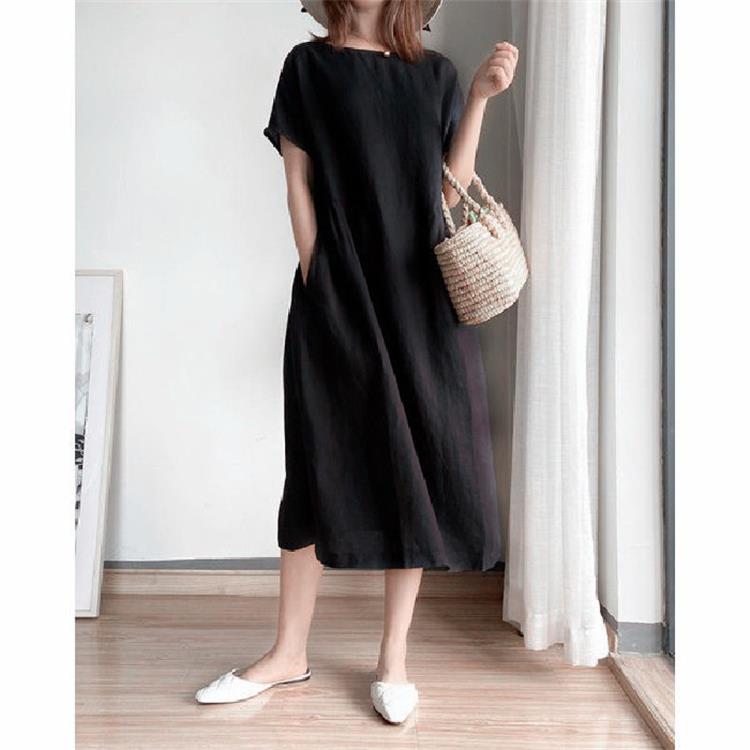 🔥HOT SALE🔥 Japanese Style Linen Cotton Dress