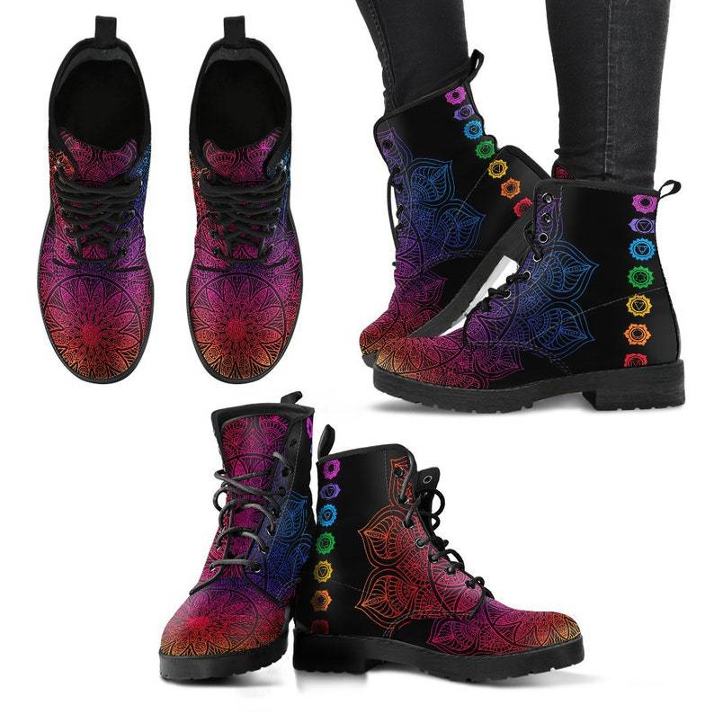 PRINTING STYLE SKULL MARTIN BOOTS FOR MEN AND WOMEN