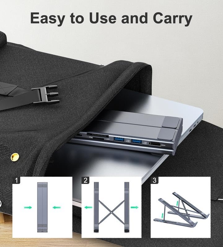 🏆Flash Sale⚡ 50K+ SOLD! Almost Gone-💥💻 8-in-1 USB-C Laptop Stand