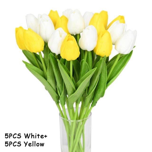 High Quality Artificial Latex Tulips(PCS 10)