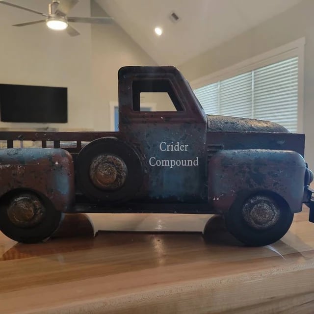 Large Rustic Farmhouse Truck Decor