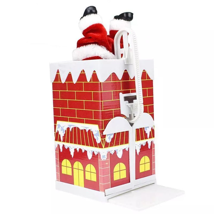 Electric Climbing chimney Santa Claus