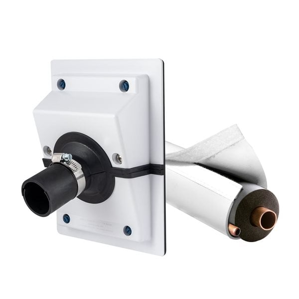 HVAC Wall Penetration & Line-Set Cover Kit – Retrofit Finish Solution