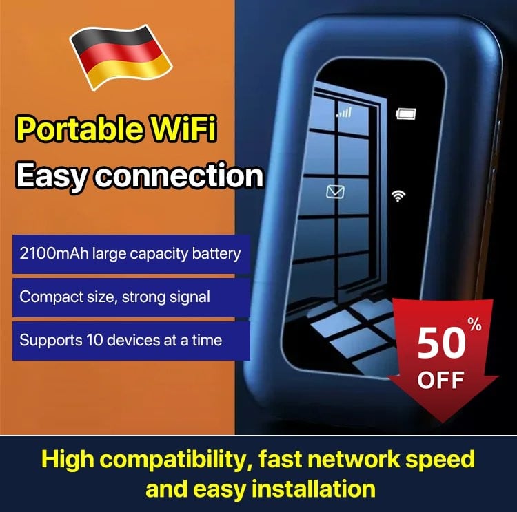 Wireless Portable WiFi--BUY 2 FREE SHIPPING NOW