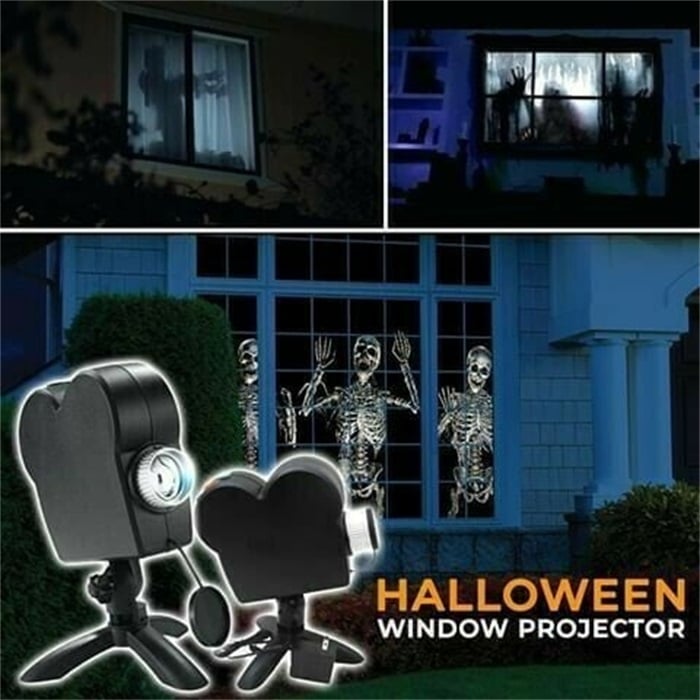 🔥Hot Sale 60% OFF💀 2024 New Upgrade Halloween/Christmas Holographic Projection