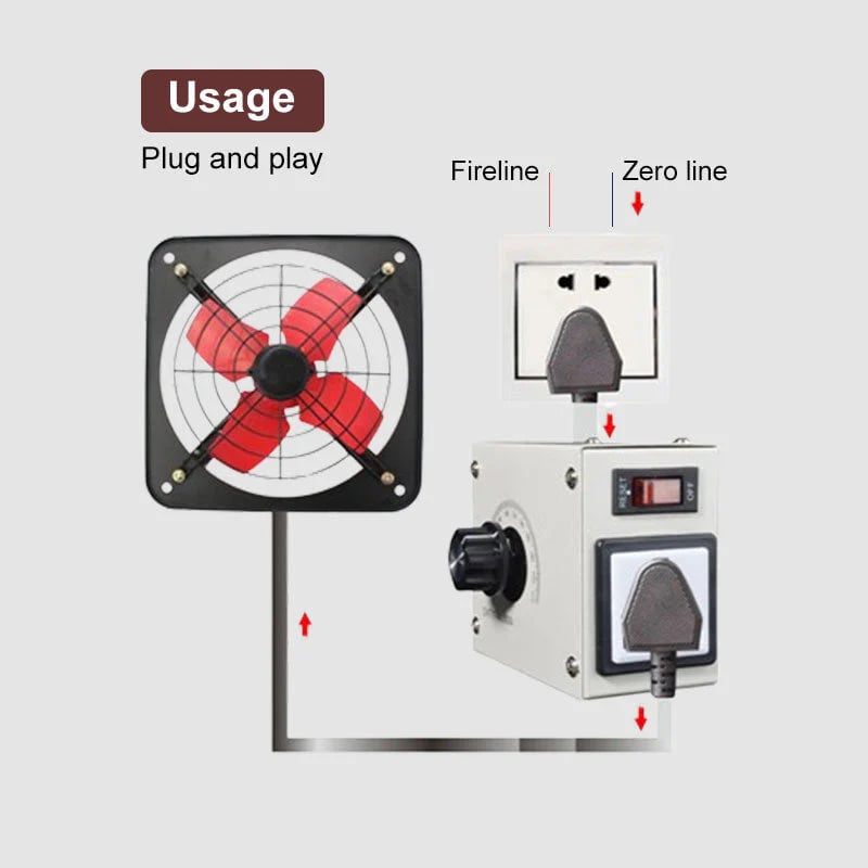 🔥Multifunctional Voltage Controller For Electric Kettle & Fan