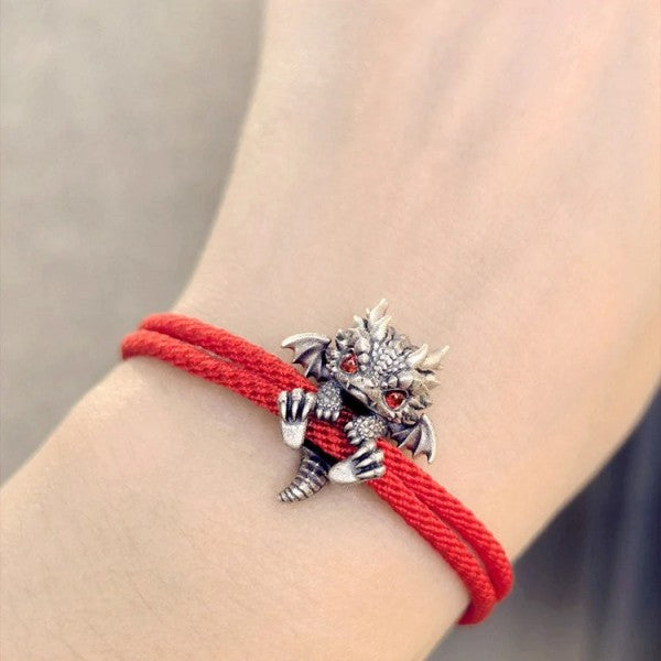 🐲Cute Silver Dragon Bracelet