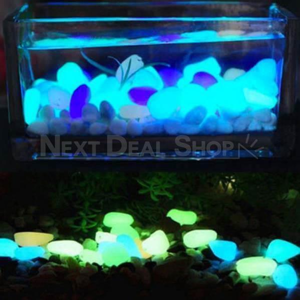 Glow-in-the-Dark Garden Pebbles