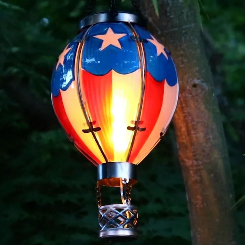 Hot Air Balloon Solar Lantern