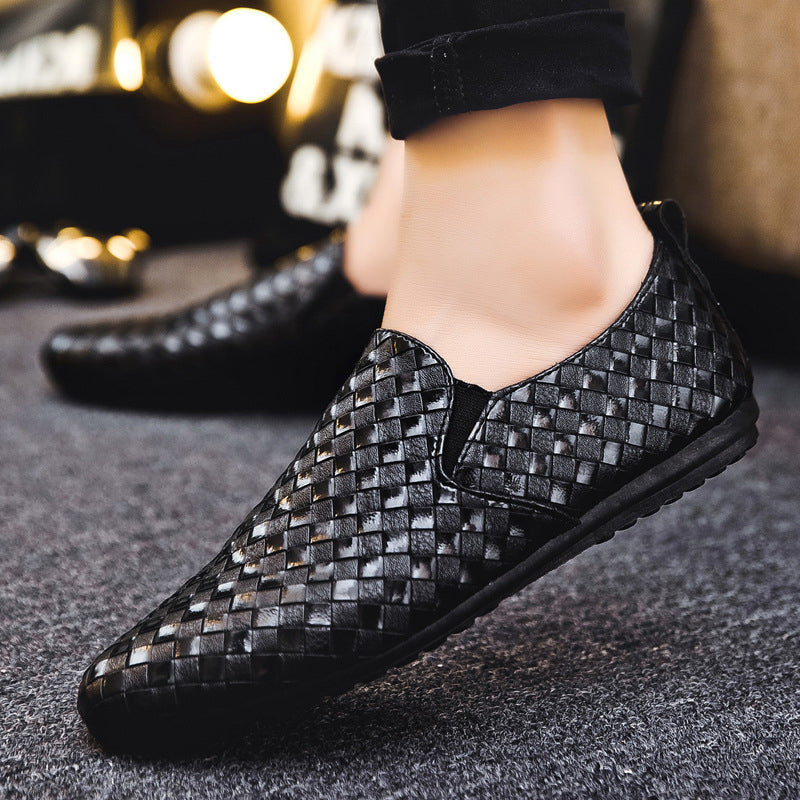 Stylish Men's Slip-on Casual Soft Soled Shoes