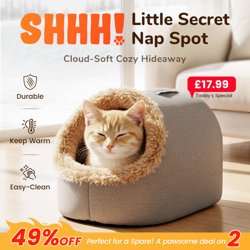💥HOT SALE 50% OFF🐾Winter Warm Pet Cave Bed