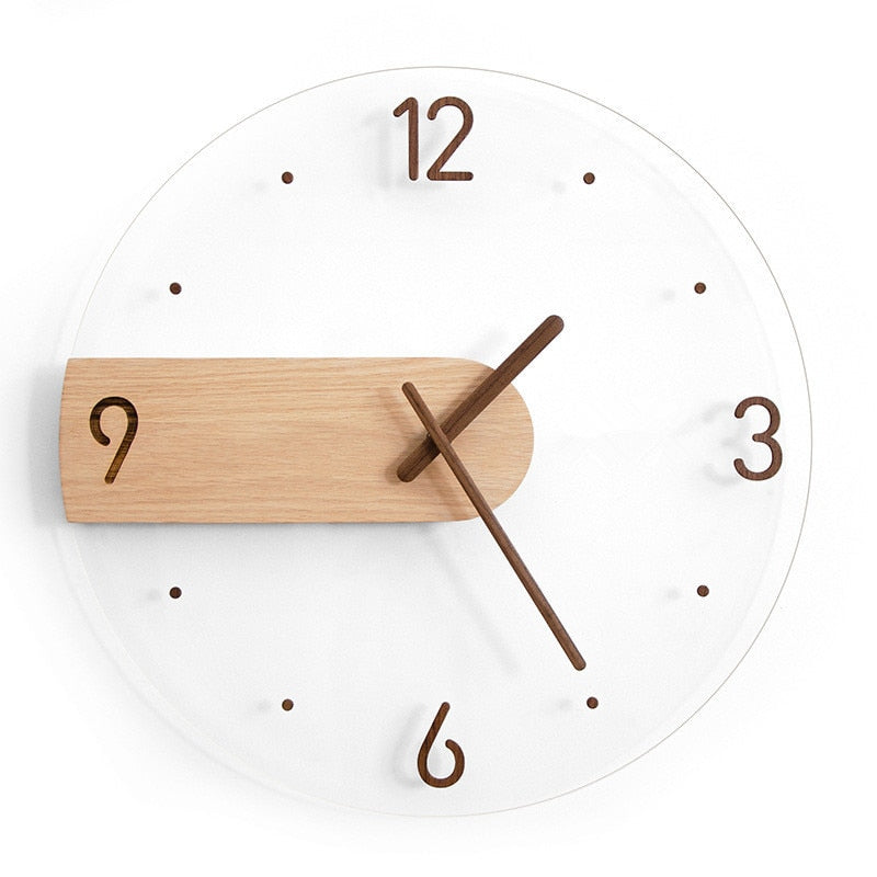 Simple Elegance Wooden Wall Clock