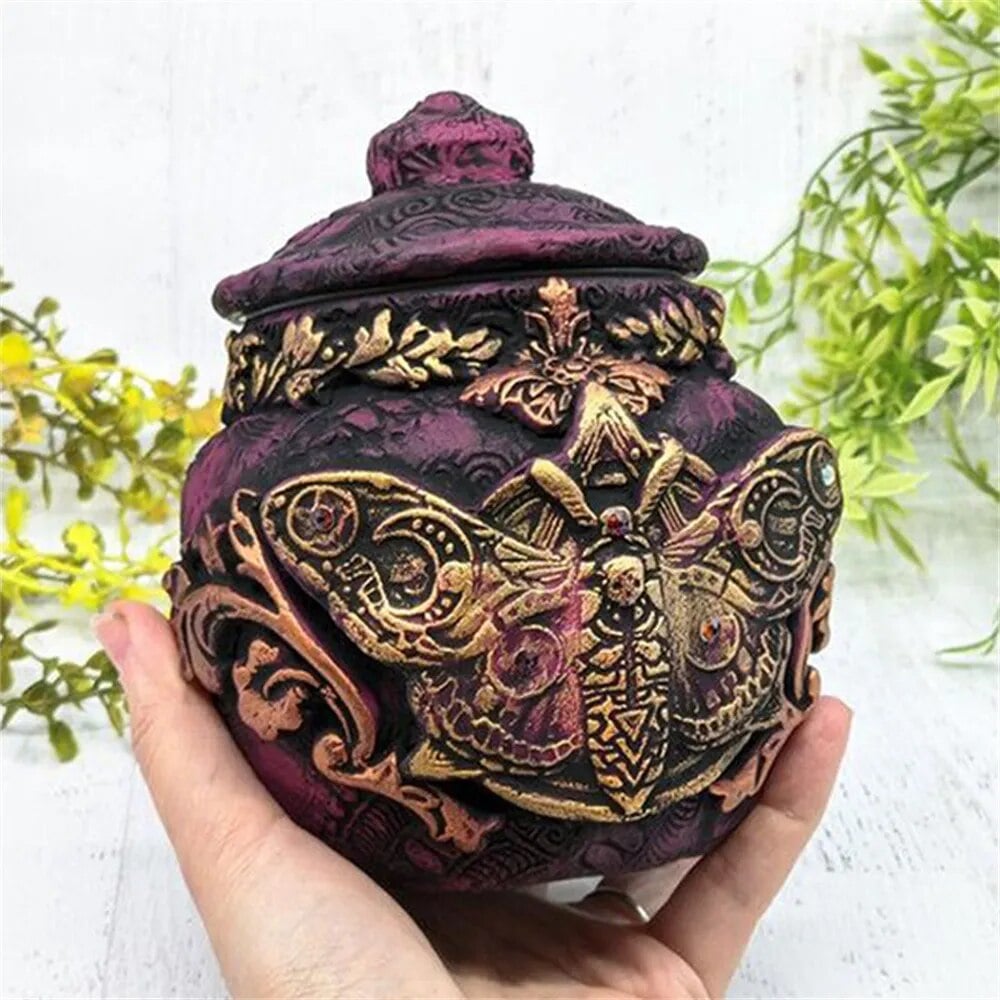 🦋Handmade Witchcraft Sculpture Potion Bottle