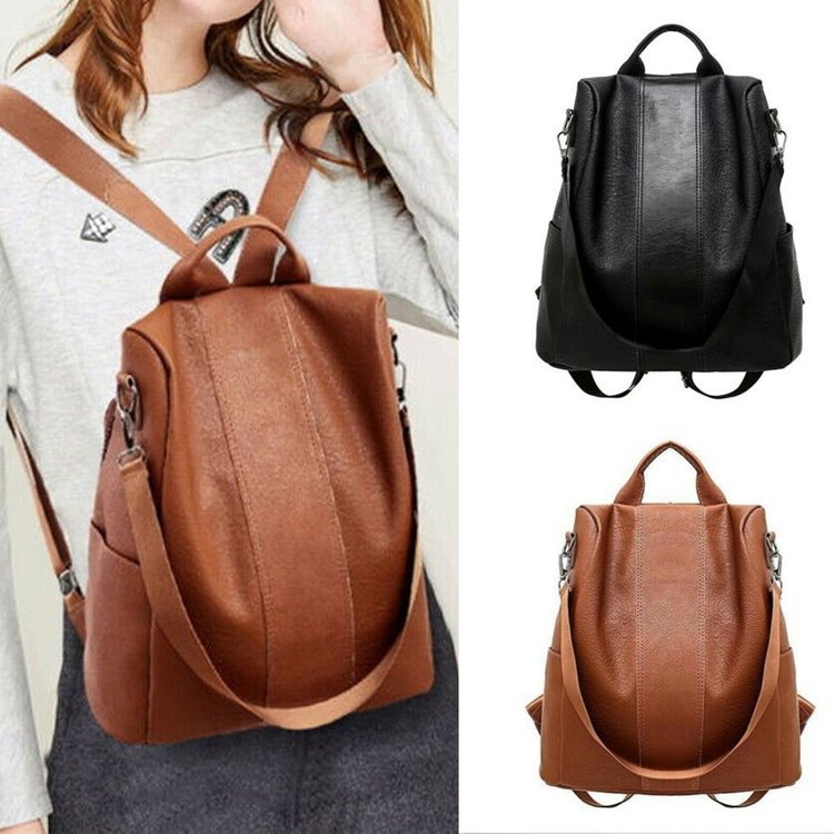 🔥 Limited Leather Ladies Anti-theft Backpack