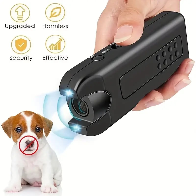 🔥Last Day Sale🔥-Handheld Bark Control Luminous Ultrasonic Dog Repeller