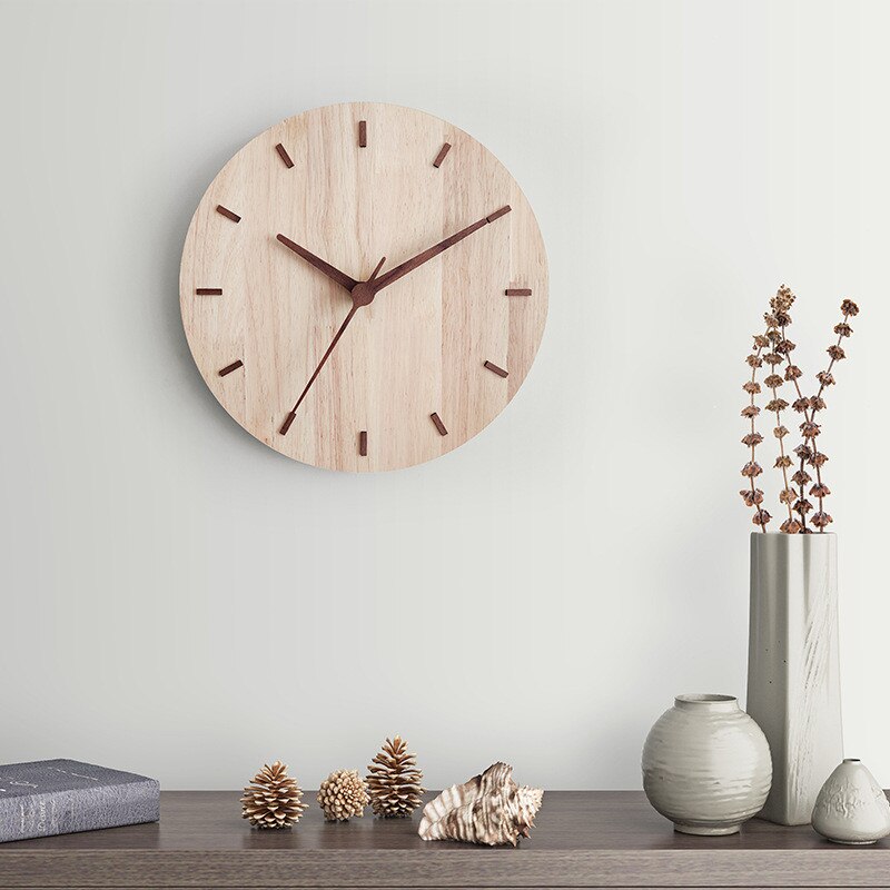 Simple Elegance Wooden Wall Clock