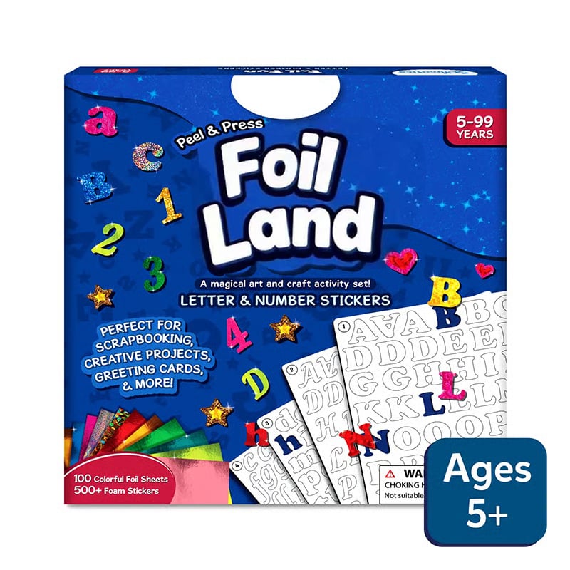 🏆Flash Sale⚡ 50K+ SOLD!💥Foil Art & Craft Activity 🤲💓No Mess Art Kit