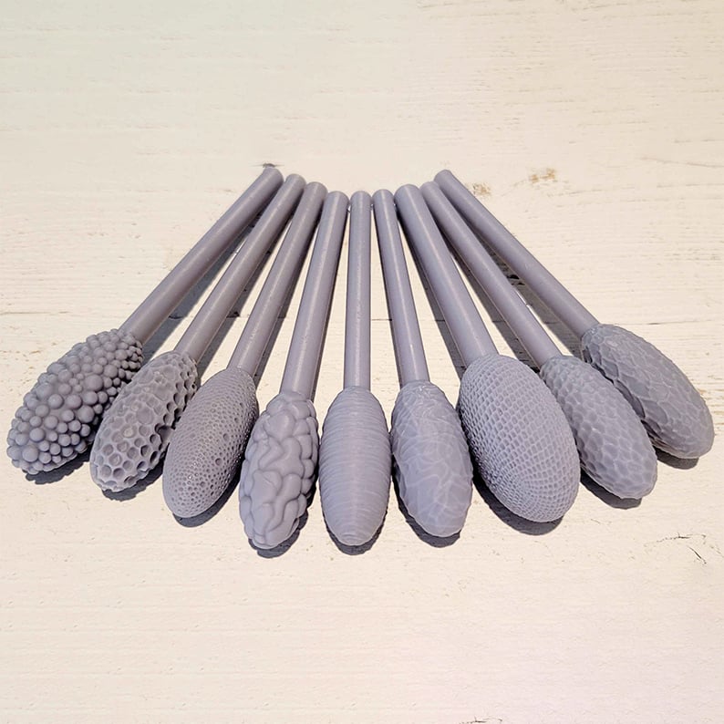 Texture Tool Sets for Clay Art- One Set 9 Pcs