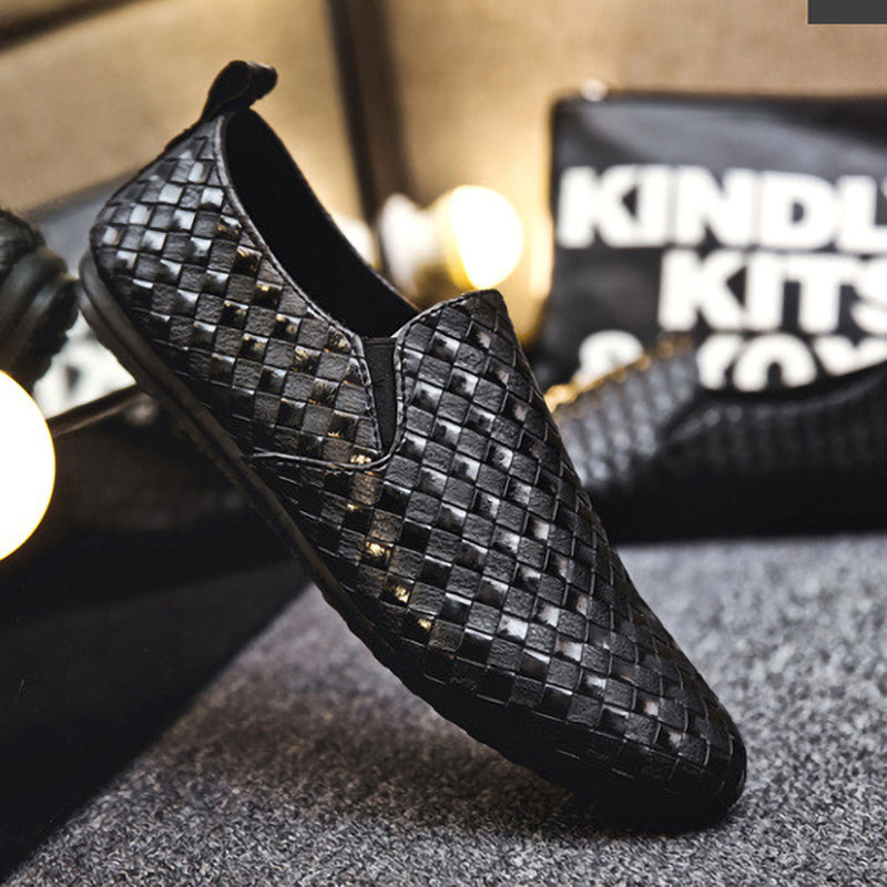 Stylish Men's Slip-on Casual Soft Soled Shoes