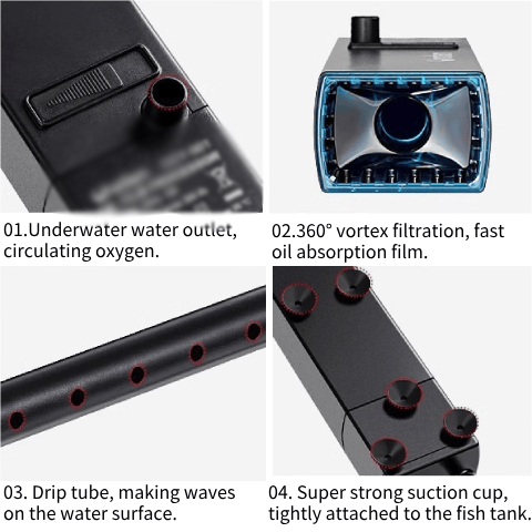 Aquarium Oil Film Processor