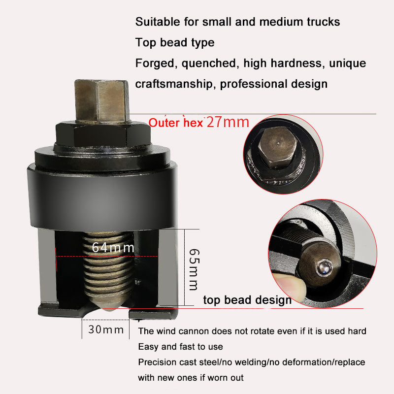 Ball Head Ball Cage Extractor for Large Trucks and Trucks Manual Steering Rod Rocker Arm Removal Tool