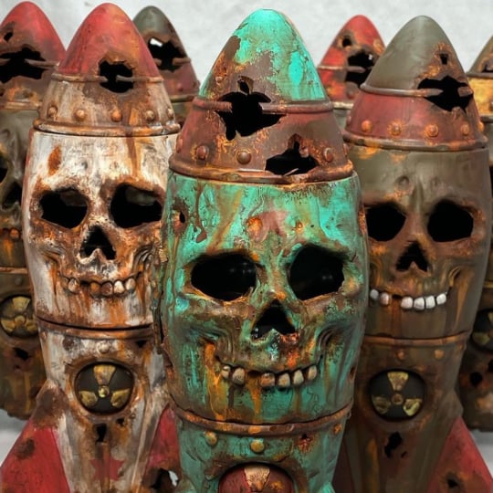 🔥The Skull Bomb - Small Nuclear Warhead Decor(BUY 2 GET FREE SHIPPING)