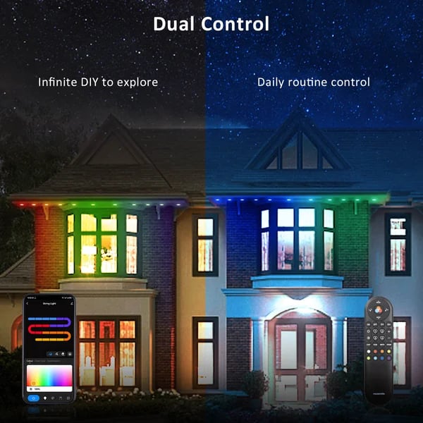 Early Christmas 49%OFF - Smart Rainbow LED Permanent Outdoor Light