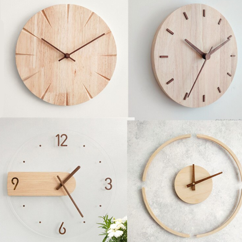 Simple Elegance Wooden Wall Clock