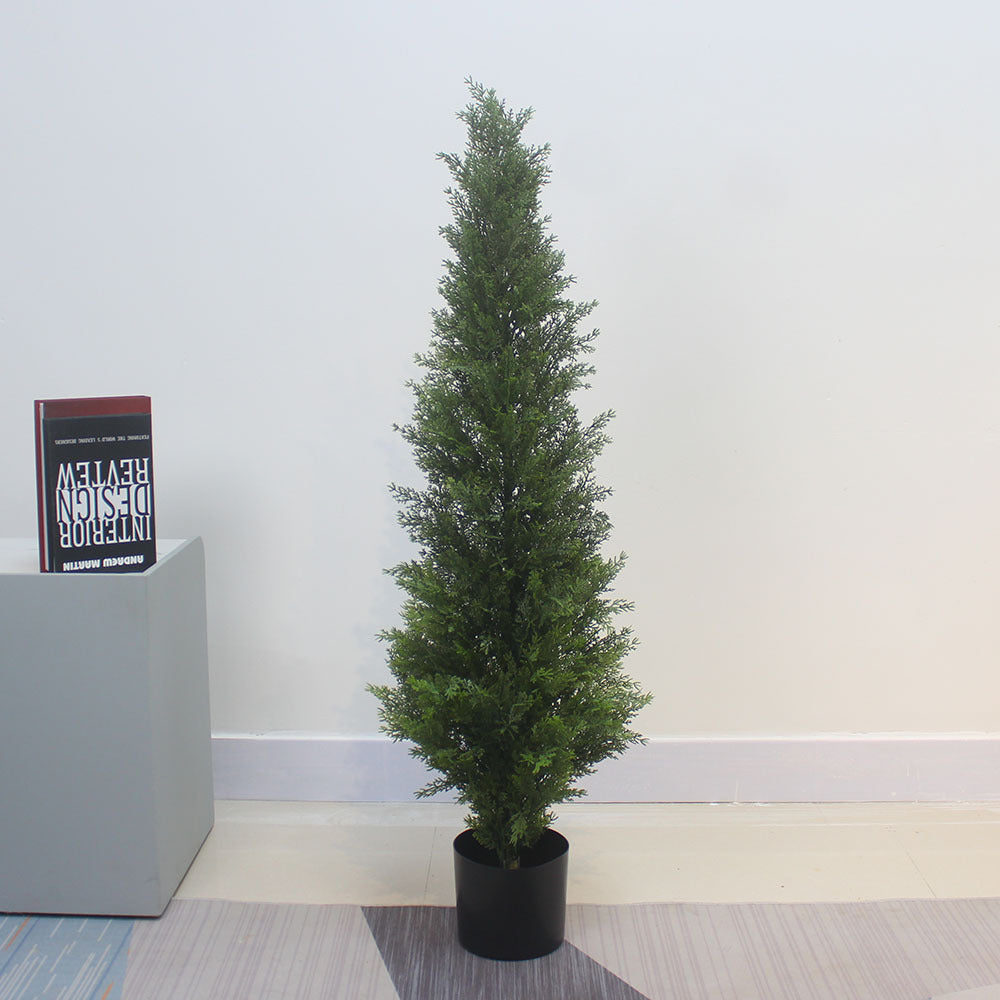 🏆 #1 Bestselling🏆--Artificial Cedar And Cypress Wood Courtyard Front Porch Decoration