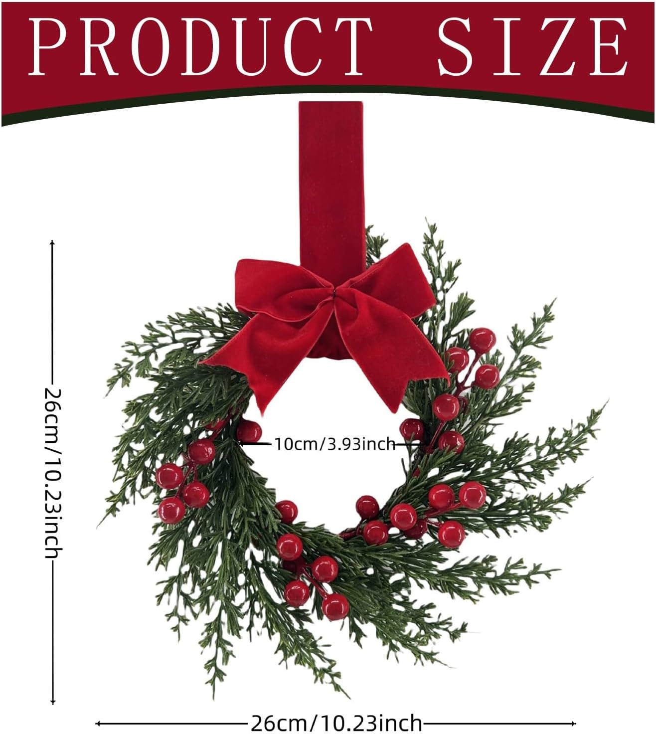 🎉Mini Christmas Wreaths for Cabinets