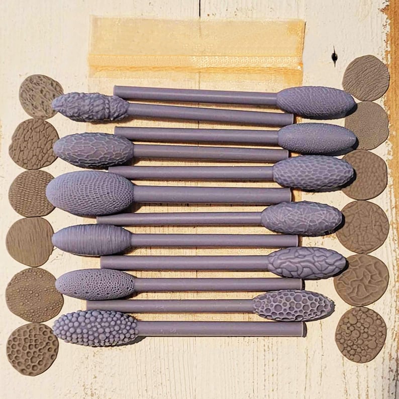 Texture Tool Sets for Clay Art- One Set 9 Pcs