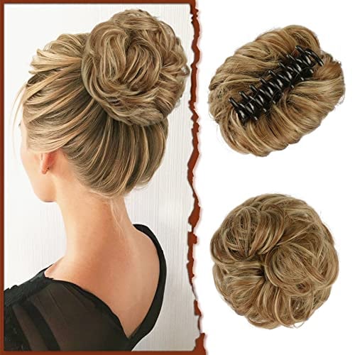 Claw Clip Messy Bun Hair Piece