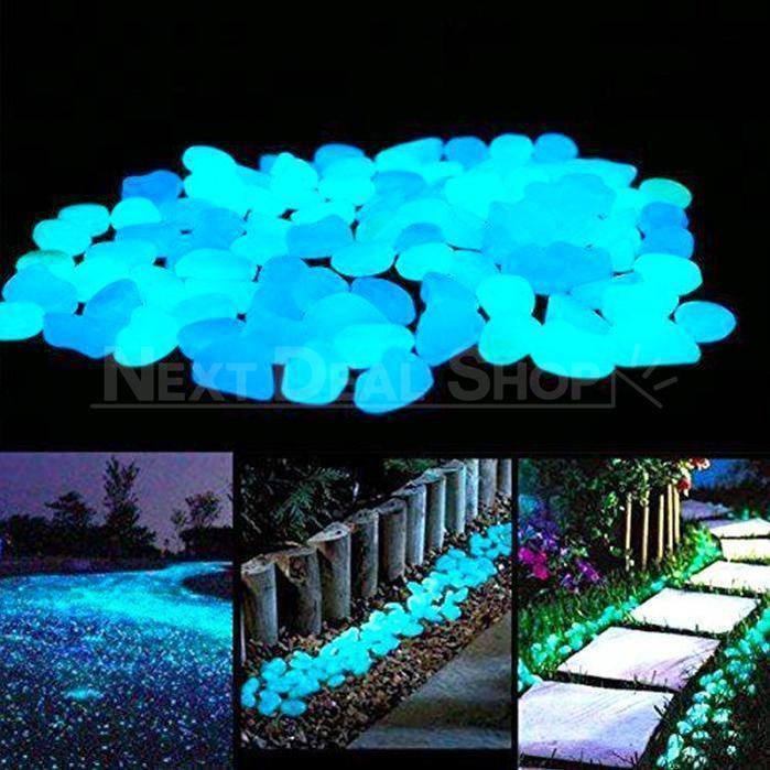 Glow-in-the-Dark Garden Pebbles