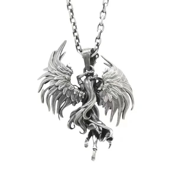 Guardian Angel Pendant Necklace