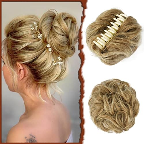 Claw Clip Messy Bun Hair Piece