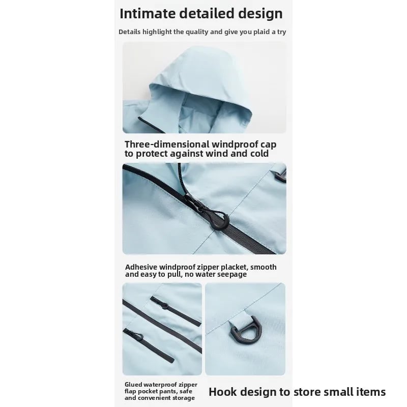 🧡Last Day Sale 50% OFF!!🔥Waterproof Jacket:The Ultimate Gift for Outdoor Lovers & Daily Commuters!