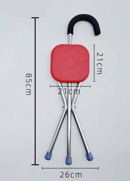 2024 New Design elderly crutch stool