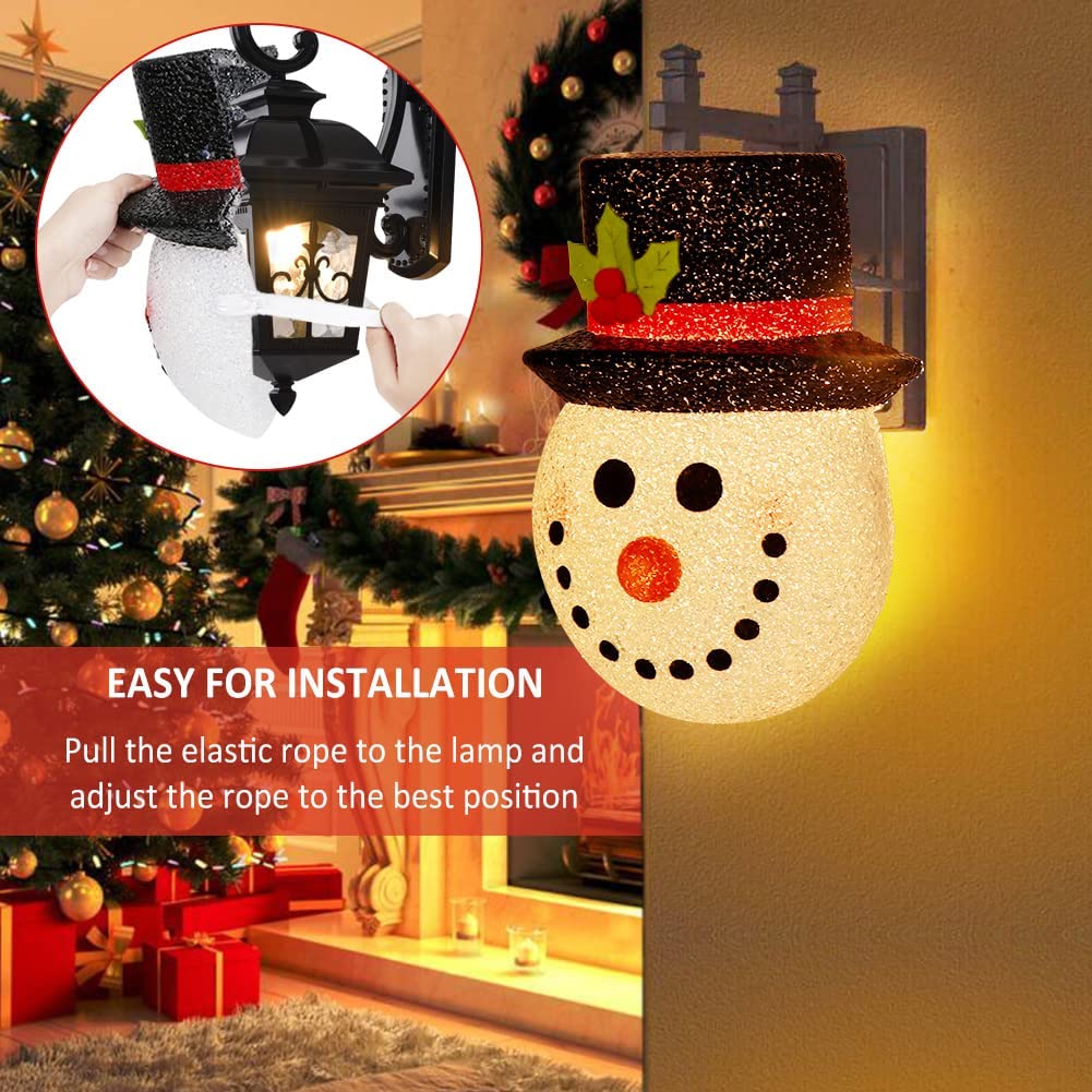 Snowman Porch Light Cover Two pack[BUY 3 FREE SHIPPING]