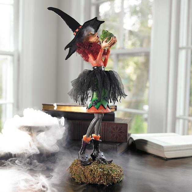 Bewitching Figure, Collectible Tabletop Witch Figurine