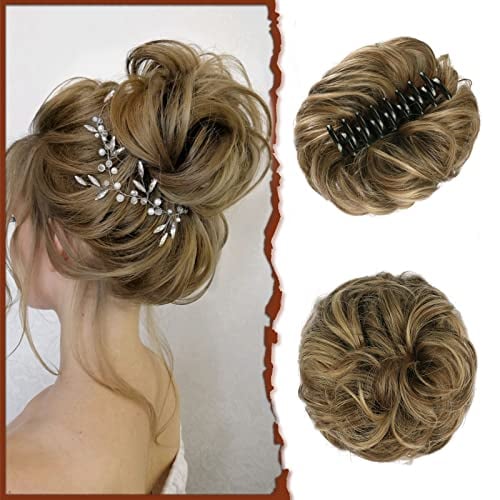 Claw Clip Messy Bun Hair Piece