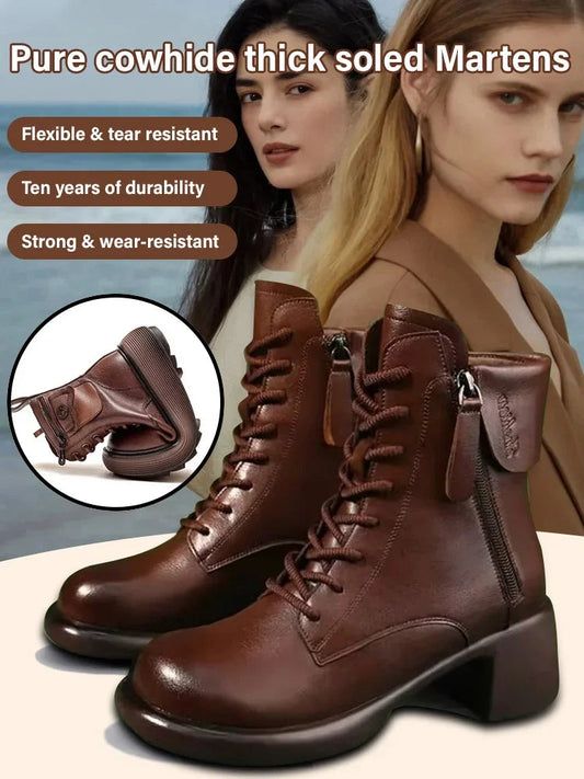 Vintage British-style Martin boots